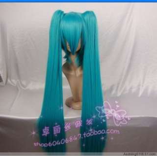 VOCALOID V family Hatsune MIKU/ COS wig Long straight cosplay WIGS 