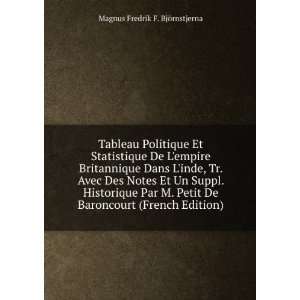   Baroncourt (French Edition) Magnus Fredrik F. BjÃ¶rnstjerna Books