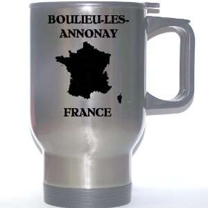  France   BOULIEU LES ANNONAY Stainless Steel Mug 