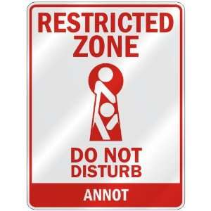   RESTRICTED ZONE DO NOT DISTURB ANNOT  PARKING SIGN