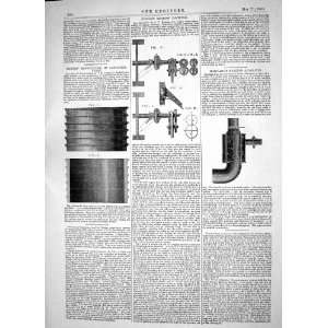  ENGINEERING 1864 VICKERS MANUFACTURE CAST STEEL TYRES 