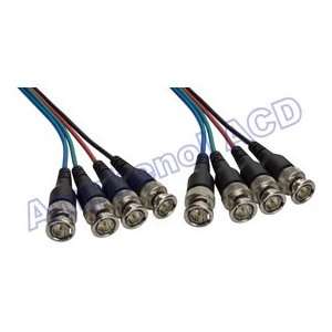  50 ft Amphenol 4 Line BNC Component Video (RGBS) Cable   4 