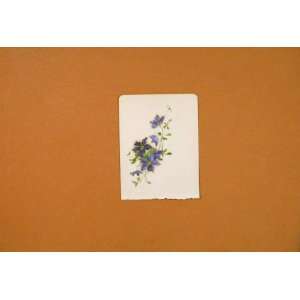  Oil Paint Color Fine Art Lavender Flower Antique Drawin 