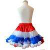 Tricolor Girls Pettiskirt Tutu Party Dance Skirt 1 9 T  