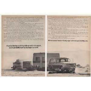 1971 IH International Harvester Travelall Towing Camper Boat 2 Page 