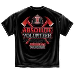  Absolute Volunteer   Firefighter T Shirt Sports 