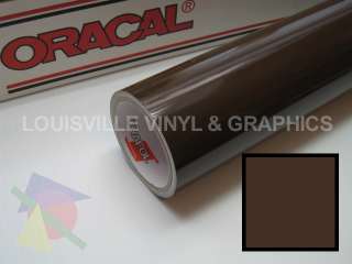 Roll 24 X 10yd Brown Oracal 651 Sign Cutting Vinyl  