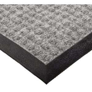   Indoors and Vestibules, 4 Width x 6 Length x 1/2 Thickness, Gray