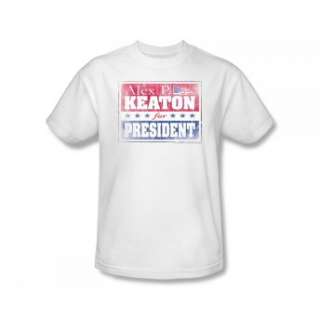   Keaton For President Vintage Style 80s CBS TV Show T Shirt Tee  