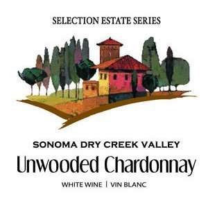  Wine Labels   Sonoma Dry Creek Valley Chardonnay 
