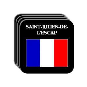  France   SAINT JULIEN DE LESCAP Set of 4 Mini Mousepad 