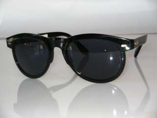 Vintage black nylon sunglasses BOLLE France M. 468  