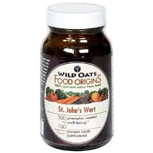  Wild Oats Foods Origins St. John?s Wort, 300 mg, Capsules 