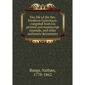   , and other authentic documents Nathan, 1778 1862 Bangs Books