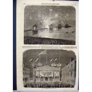    Peace Commemoration Brighton Fireworks Salford 1856