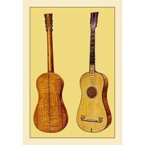   on 12 x 18 stock. Guitar by Antonius Stradivarius