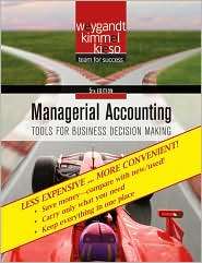 Managerial Accounting (Looseleaf), (0470556250), Weygandt, Textbooks 