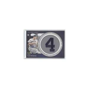   Topps Retired Number Patches #LG   Lou Gehrig Sports Collectibles