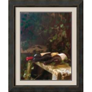    Wine Cellar I Framed Print by Donna Geissler Framed