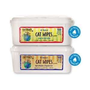  Earthbath Natural Grooming Wipes for Cats Green Tea
