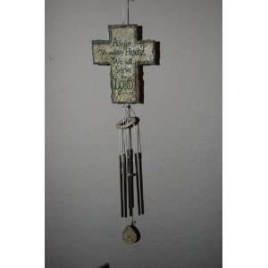  Spoontique Serve the Lord Wind Chime Patio, Lawn & Garden