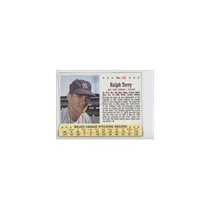  1963 Post #20   Ralph Terry Sports Collectibles