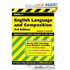 CliffsAP English Language and Composition (Cliffs AP) [Kindle Edition 