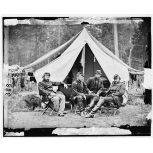   . Officers of General George B. McClellans staff