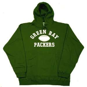  Green Bay Packers Reebok Authentic Hood Sweatshirt Sports 