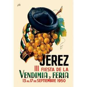  Jerez Fiesta de la Vendimia III 20x30 poster