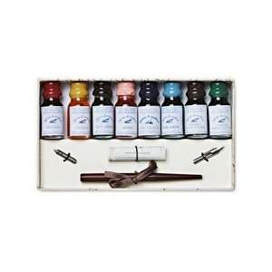  Coles Of London Wooden Pen With 8 Inks Electronics