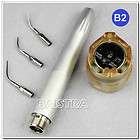 Dental Air Scaler Handpiece with 3 Tips 2 holes NSK  