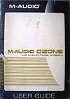 Original Manual for M Audio Ozone USB Audio MIDI Controller Mobile 