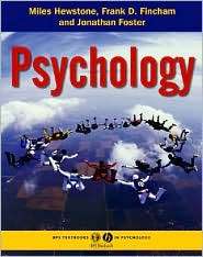 Introduction to Psychology, (0631206787), Miles Hewstone, Textbooks 