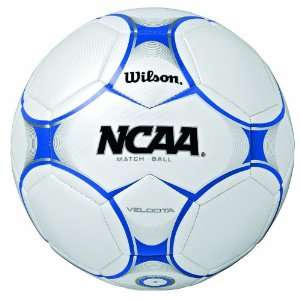  Wilson NCAA Velocita Premium Match Soccer Ball (Size 5 