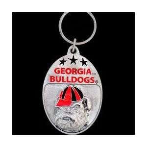  NCAA Team Logo Key Ring   Georgia Bulldogs Sports 