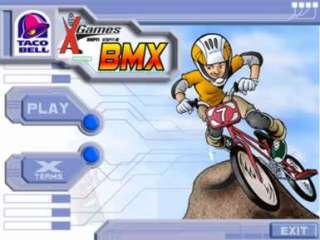 Games BMX PC CD extreme arcade biking tricks game  
