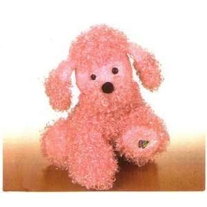    2007 Webkinz Pretty In Pink Poodle Plush Dog #HM107