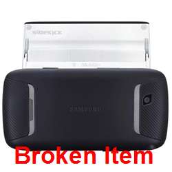 Samsung Sidekick 4G BROKEN AS IS (T Mobile)   Black   FOR PARTS