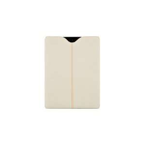   Leather case for Apple iPad 2 (Flo White)