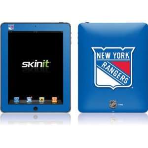   Rangers Solid Background skin for Apple iPad
