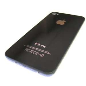  iPhone 4 Back Glass Cover Replacement   Black   New   AT&T 