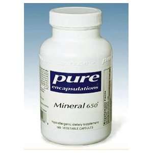  Pure Encapsulations Mineral 650   180 capsules Health 