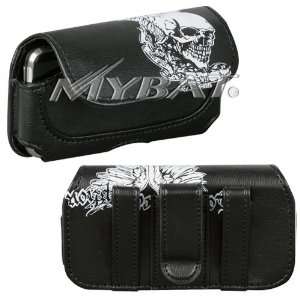Skull Wing Roller Printing Horizontal Pouch   Compatible Models APPLE 