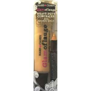 Hard Candy Glamoflauge HEAVY DUTY CONCEALER with pencil (light color 