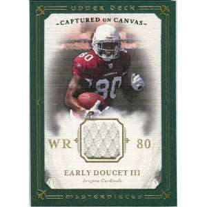   Deck UD Masterpieces Captured on Canvas Jerseys #CC23 Early Doucet