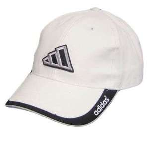   OFFICIAL ADIDAS WHITE BLACK BASEBALL COTTON CAP HAT