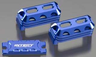   your 1/16 Traxxas vehicle with this alloy servo guard set from Integy