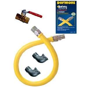  Dormont Gas Connection Kit for Stationary Equipment, 3/4 
