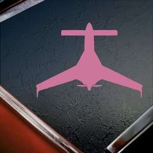  Rutan VariEze Easy Private Plane Pink Decal Car Pink 